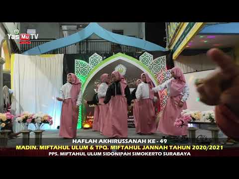 AALA EINI, Pimpinan Lailatul Badriyah. Atraksi Anak2 santri MAMBAUL ULUM sekedar hiburan 😁