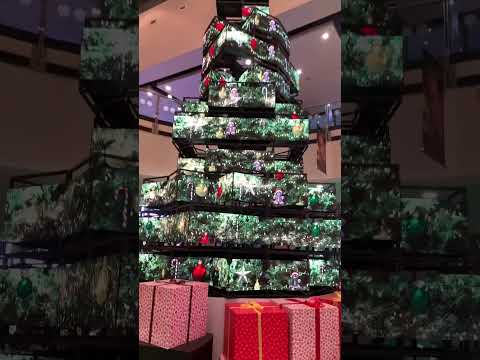 Christmas tree Mall of the Emirates #christmas #christmas2021