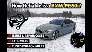 How reliable is a HIGH MILEAGE TUNED BMW M550i?? (4 year Ownership Review)