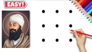Easy Guru Tegh Bahadur Drawing