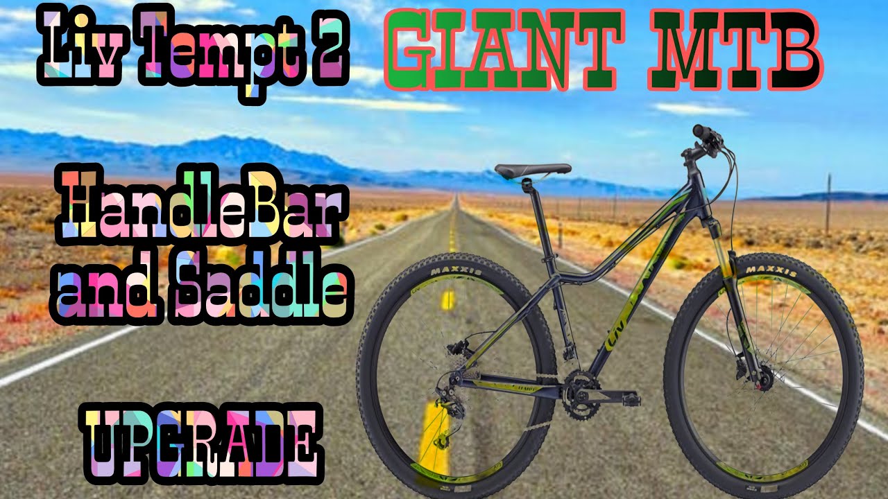Liv Tempt 2(Giant MTB) HandleBar & Saddles Upgrade