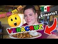 ENSERIO ESTA ES LA COMIDA DE VERACRUZ? ¡IMPACTADO!