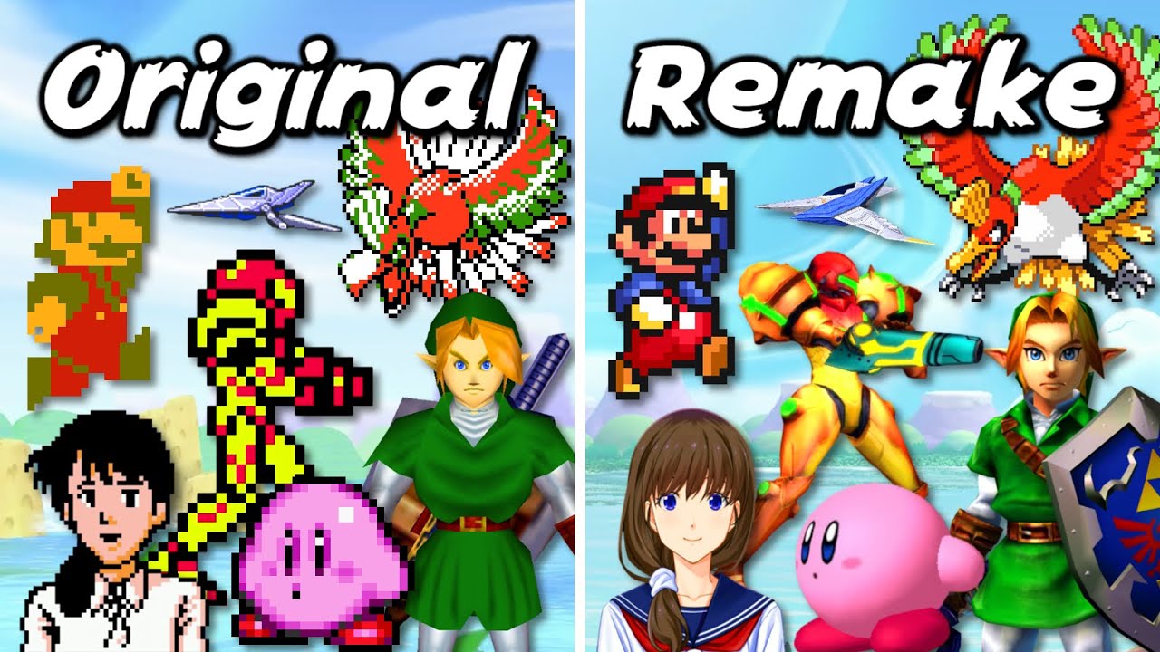 Every Nintendo Remake Compared to Its Original (1985 - 2026)