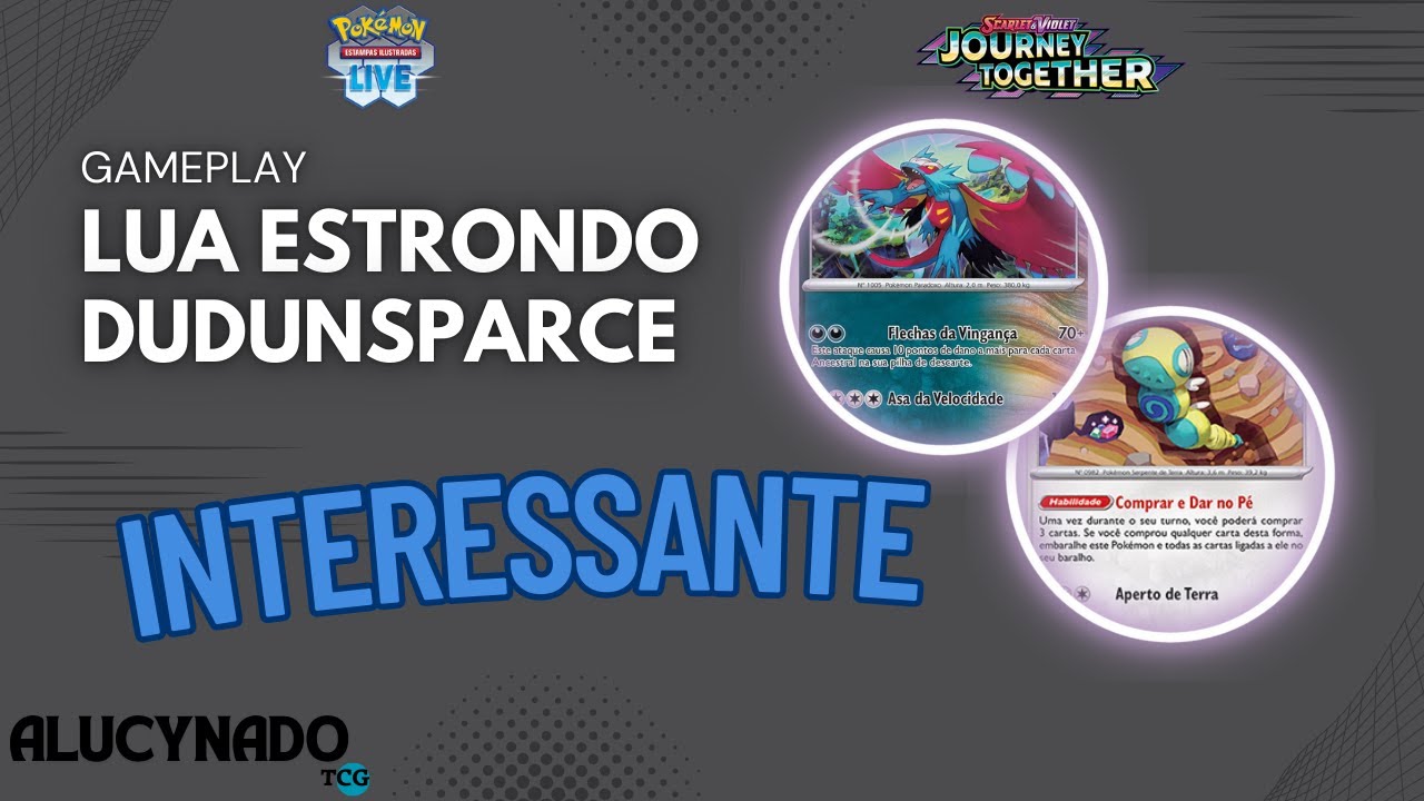 Pokemon TCG Live | Gameplay - Lua Estrondo/Dudunsparce