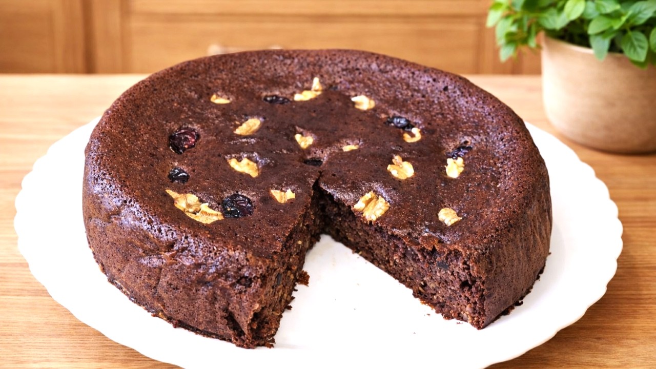 Adelgaza comiendo dulce 🤯 Bizcocho saludable SIN HARINA NI AZÚCAR!