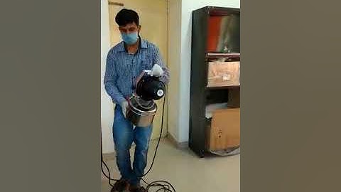 Demo of High Quality ULV FOGGER