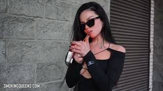 [New Season] Smoking Fetish Girl is smoking cigarette 8