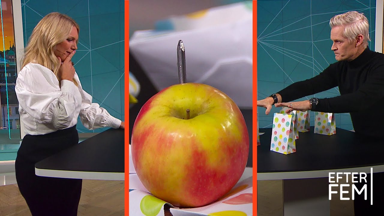 Här testar Henrik Fexeus mentalist-knep på Anna Brolin: “What?!” | Efter fem | TV4 & TV4 Play