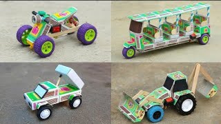 Top 2 Best Diy Inventions - How to make Powerful Tractor Trolley &amp; Mini Rickshaw Setup Bulid at home