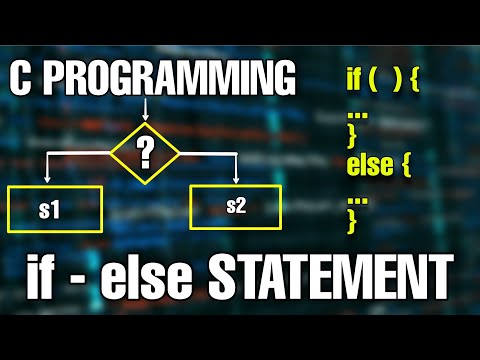 The if - else Statement | Decision Control Instruction in C Programming