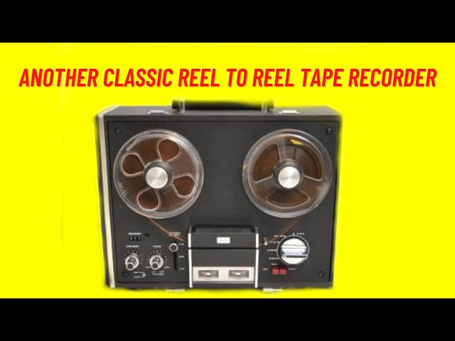 Another Classic Reel to Reel Tape Recorder (From 1968)