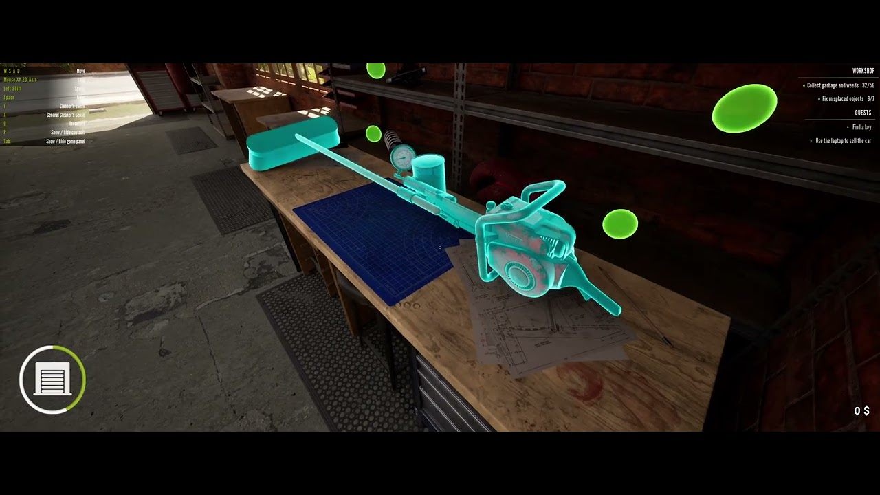 Egy kis takarítás  Overgrown Cleaner Demo