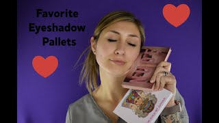 My Favorite Eyeshadow pallets 2018 | Karina Olesya