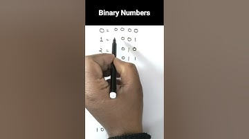 How to write binary numbers