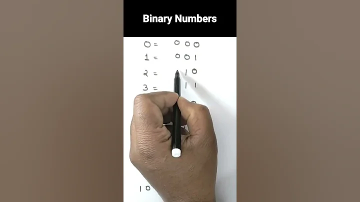 How to write binary numbers