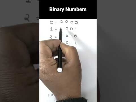 Video: Vad betyder 1010 i binär kod?