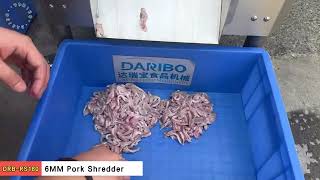 Fresh Meat Slicer Shredder Pork Beef Cutting Dicer Machine #slicer  #strip  #cuber  #freshmeats