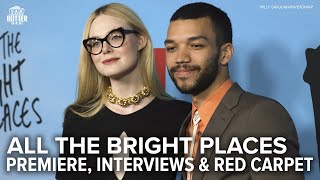 All The Bright Places  Netflix Premiere Interview U0026 Red Carpet  Extra Butter