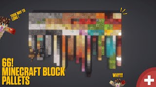 66 Minecraft Block Palettes You’ll Actually Use (Eventually...)