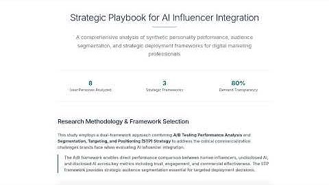 AI Influencers: How Transparency Wins Trust