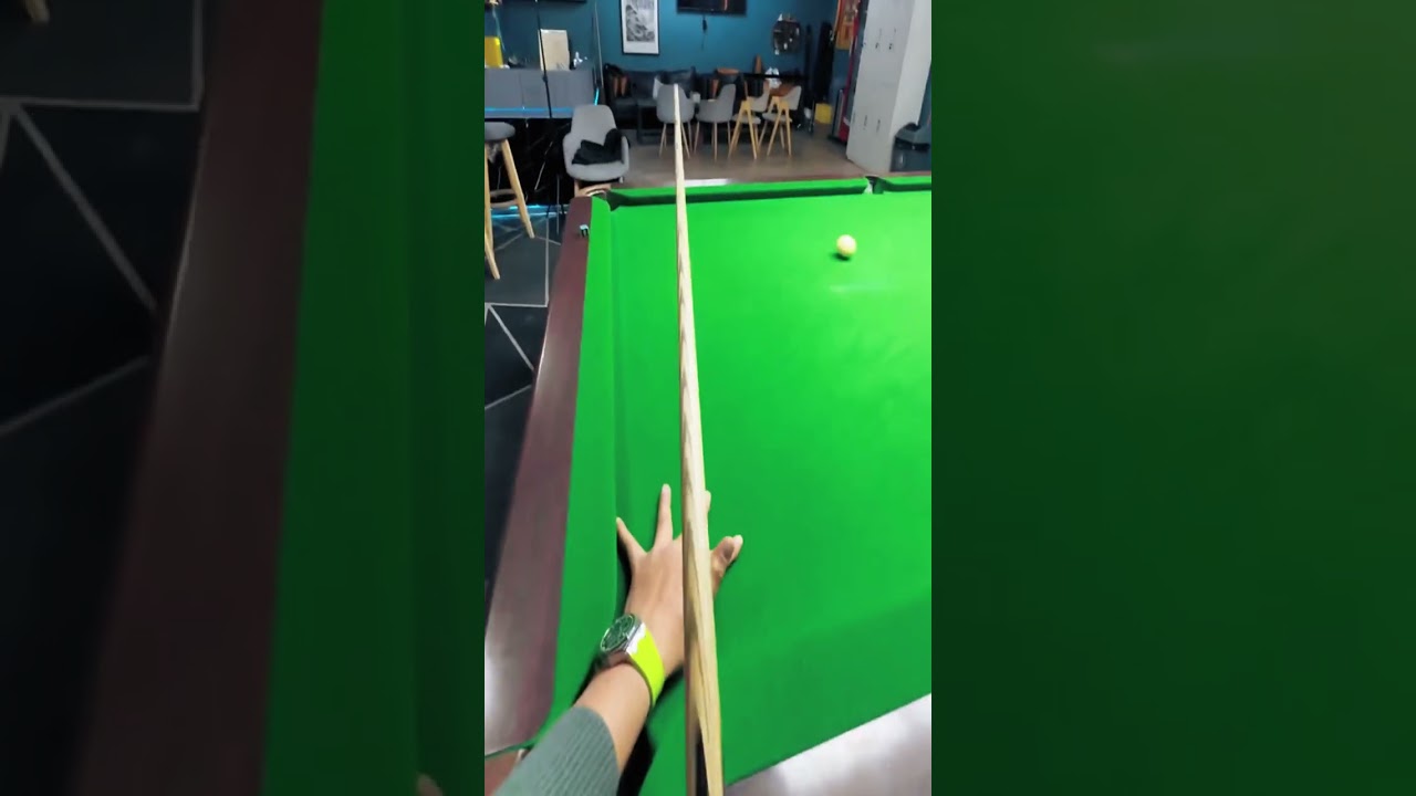 Billiards Shot Around Balls 