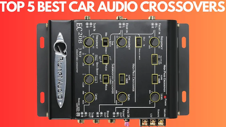 TOP 5 BEST CAR AUDIO CROSSOVERS (2023): Tune Your Car Audio to Perfection!