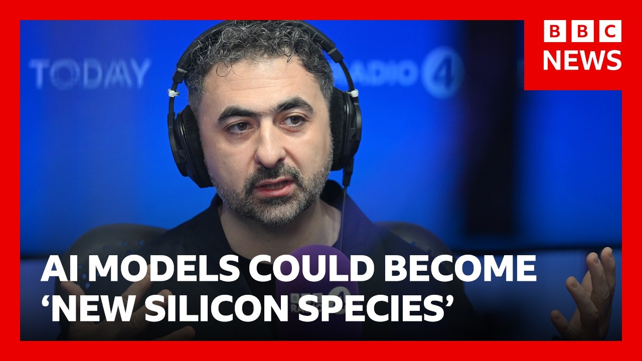 AI creations could become 'new silicon species' says head of Microsoft AI | BBC News