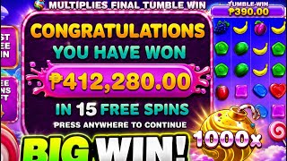 SWEET BONANZA 1000X INSANE 1000x MULTIPLIER 412 280 BIG WIN