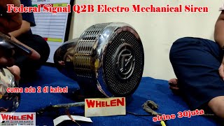 tes sirine mahal Federal Signal Q2B Electro Mechanical Siren
