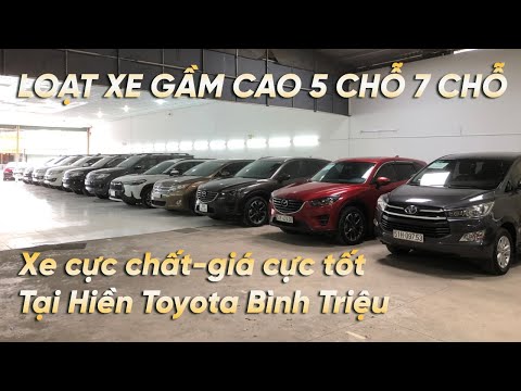 Video LOẠT XE GẦM CAO 5 CHỖ 7 CHỖ MỚI VỀ CỰC ĐẸP TẠI HIỀN... - youtube