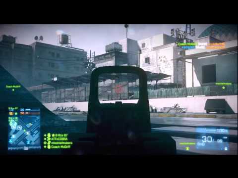 Battlefield 3: How to control the  F2000 recoil  Gameplay commentary