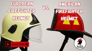 European Firefighter Helmet VS American Firefighting Helmet