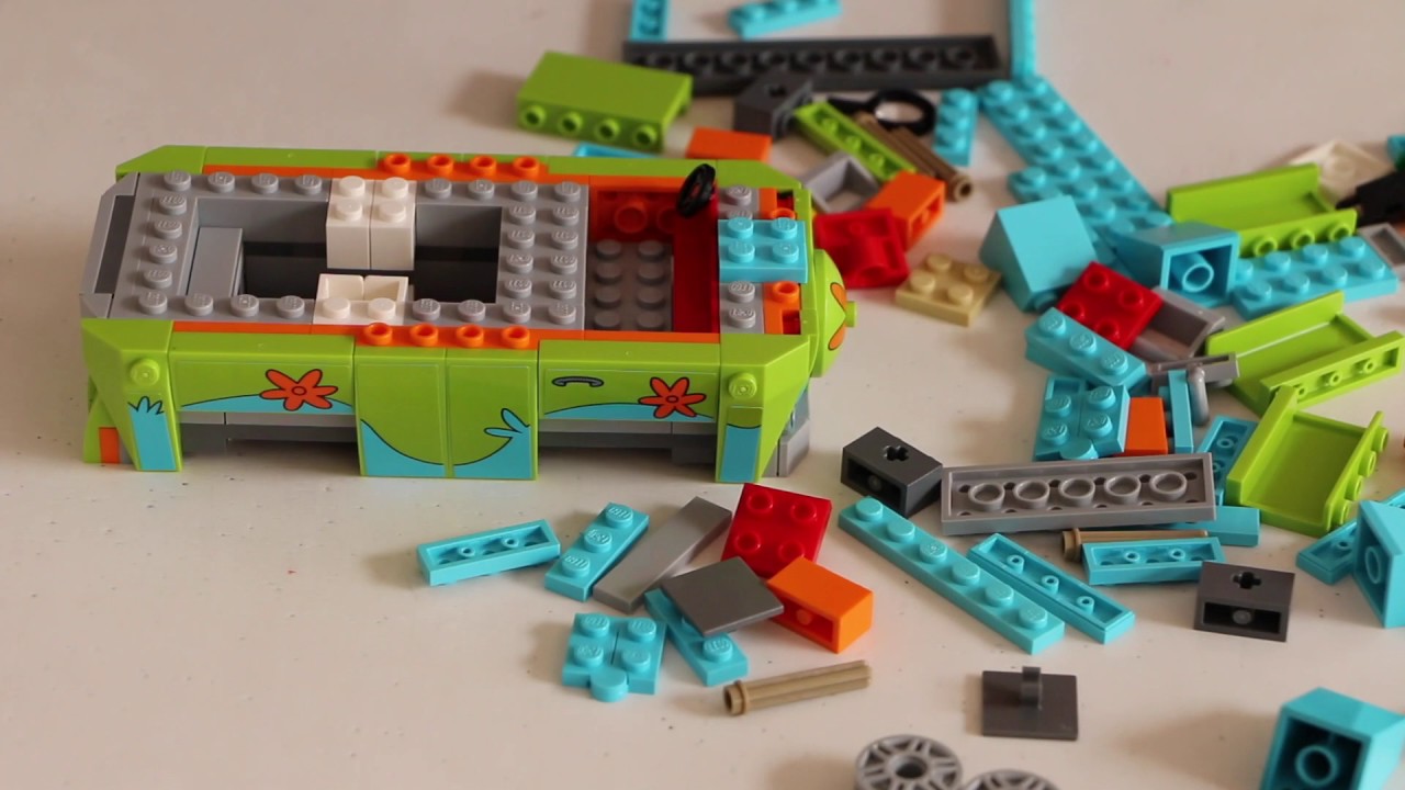 la maquina del misterio scooby doo lego