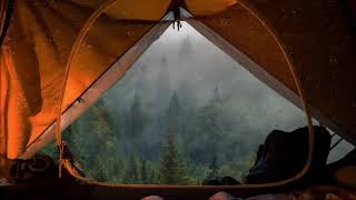 Rain and thunder on the sleeping tent - Разслабляющий ливень в палатке 2021