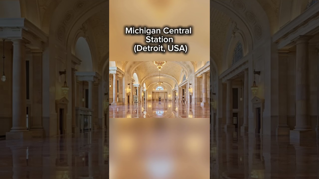 Abandoned Places Now Vs Then | Bokor Palace Hotel & Michigan Central Station