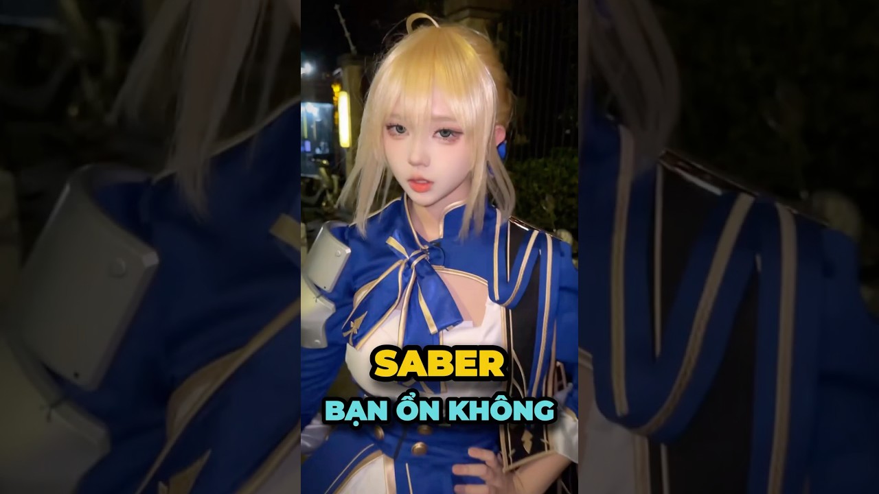 Saber có chút bất ổn #cosplay #shorts #minnacosplay