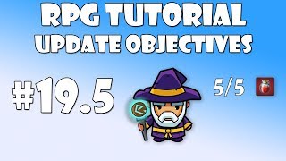 #19.5 Unity RPG Tutorial - Update objectives