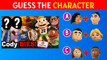 Can You Guess The 2 SML Characters? 😱 Only True Fans Can Get 100%! | Jeffy, Marvin, Cody | SML Quiz