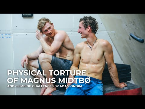 Physical Torture of Magnus Midtbø & Climbing Challenges by Adam Ondra