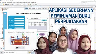 Aplikasi Sederhana Peminjaman Buku Perpustakaan - CRUD Java Netbeans - Tugas Pengganti Prakerin