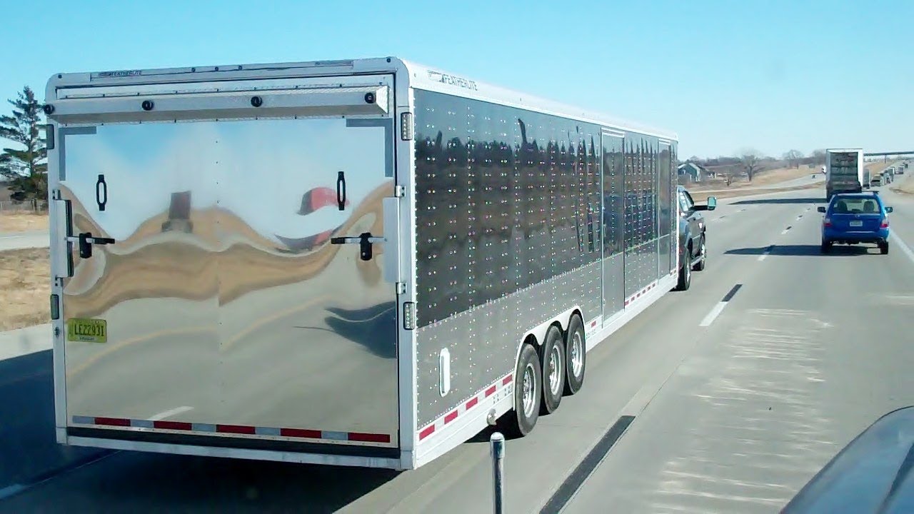 Hotshot Truck Enclosed Auto Transport YouTube