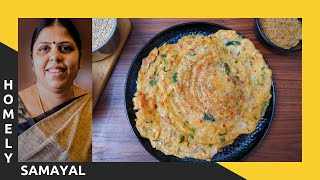Mixed Millet Dosai | Mixed Millet Adai | Homely Samayal