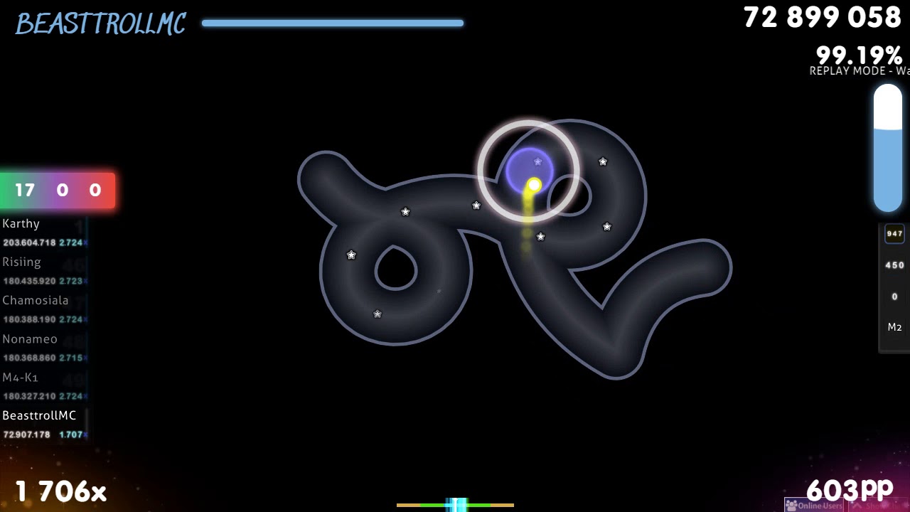 BeasttrollMC | GYZE - HONESTY [DISHONEST] +HR 99.13% {#9 793pp FC} - osu!