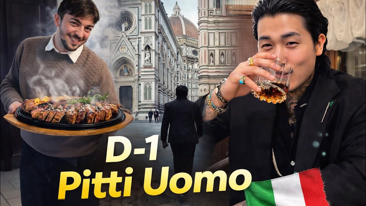 Ep.1 피티워모 D-1｜이탈리아 첫날 이렇게 먹고 입었다