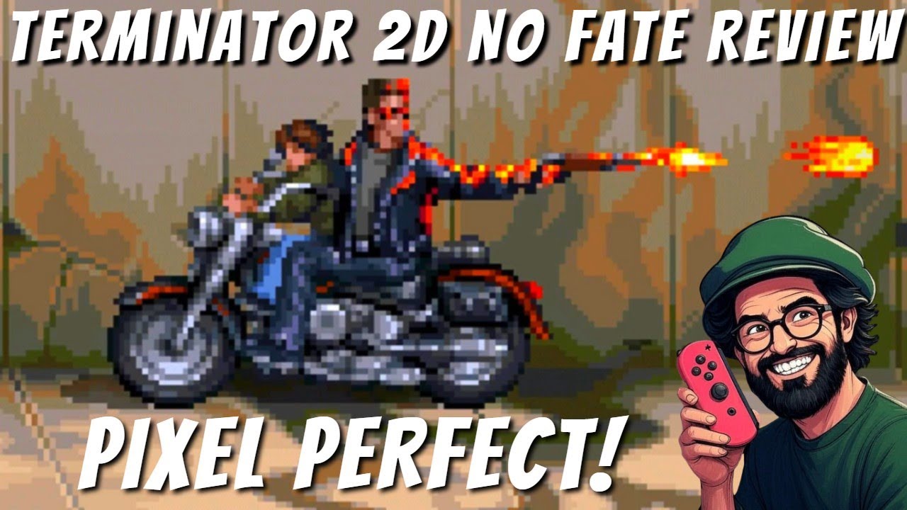 Обзор игры Terminator 2D No Fate для PS5 и Switch (Steam Deck).