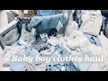 BABY BOY CLOTHING HAUL| Independent shops, local businesses, high street and supermarket