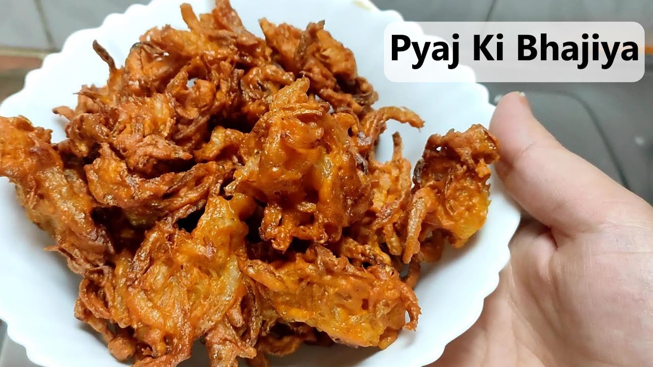 एक बार सकने पर ही बन जाये कुरकुरी प्याज़ की भज्जी | Kanda Bhajji Recipe ...