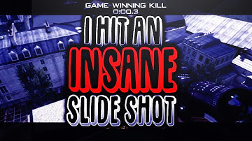 I HIT AN INSANE MW3 SLIDESHOT! (MW3 Trickshotting)