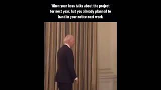 Not my problem, good luck #work #resign #reels #memes #9gag  #funny #funnyshorts #job #jobsearch