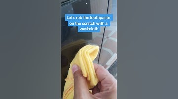 As a new driver, I have many scratches on my car. Can the toothpaste hack help? Let